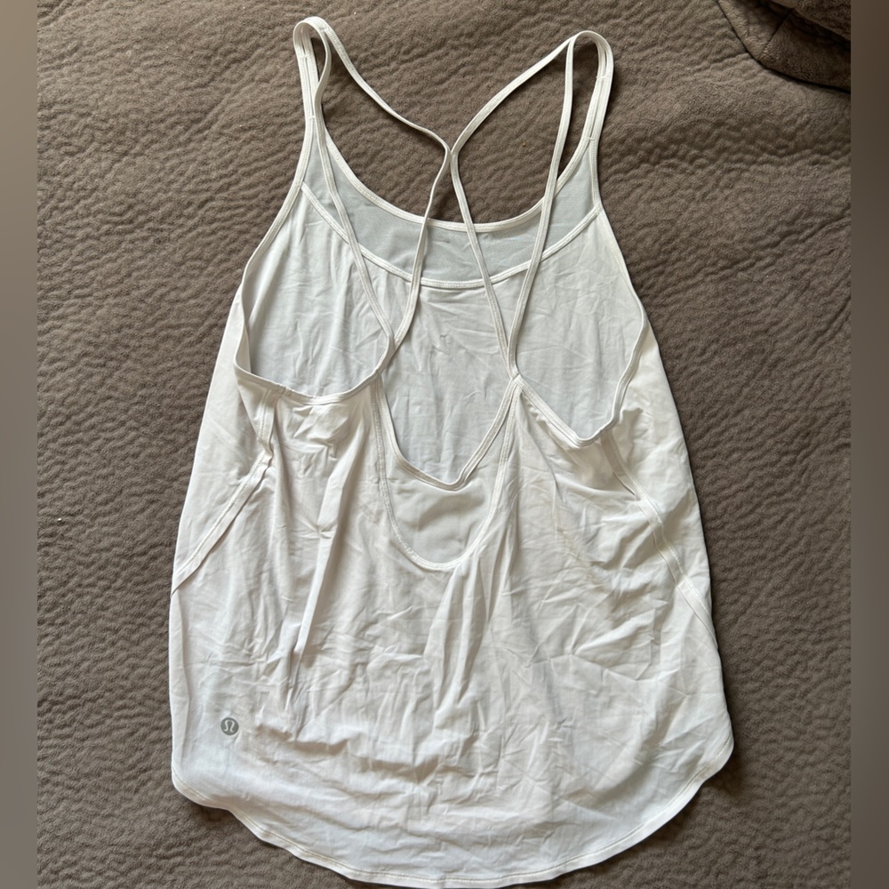 Iight weight white tank